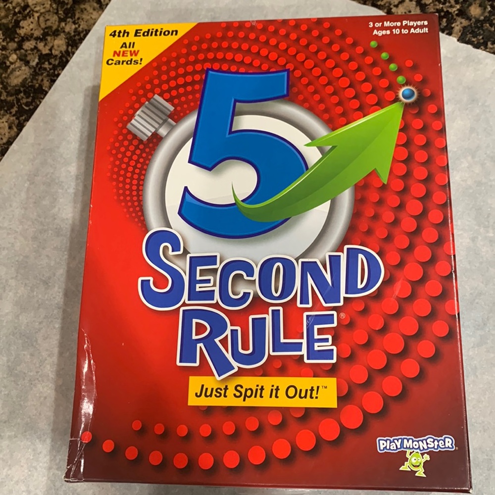 5 second rule game